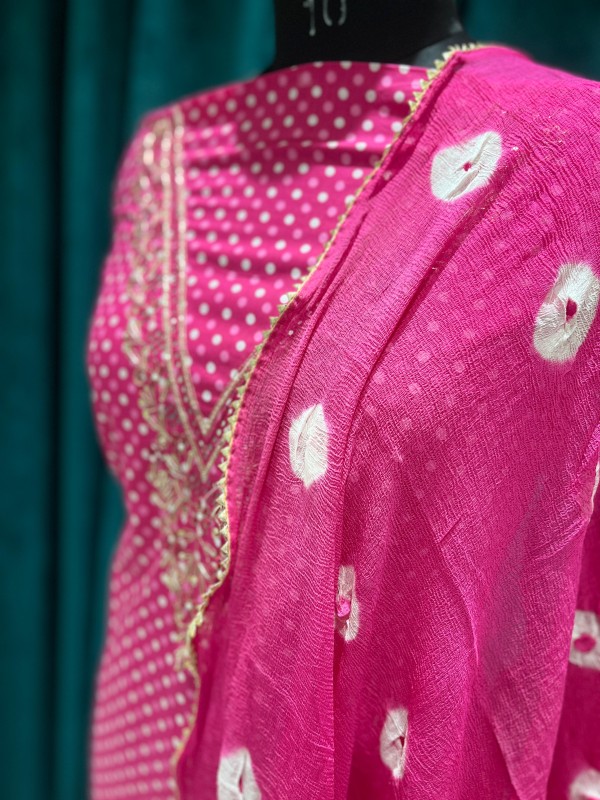 Cotton Printed Unstitched Suit (3Piece)